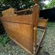 Louis Philippe wood briar bed, Restoration, 19th century