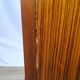 1960s sideboard with decorated doors in wood and brass
