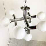 Atomic Ceiling Lamp by J.T. Kalmar, 1970s