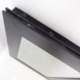 Infinite mirror with black metal frame - Italy