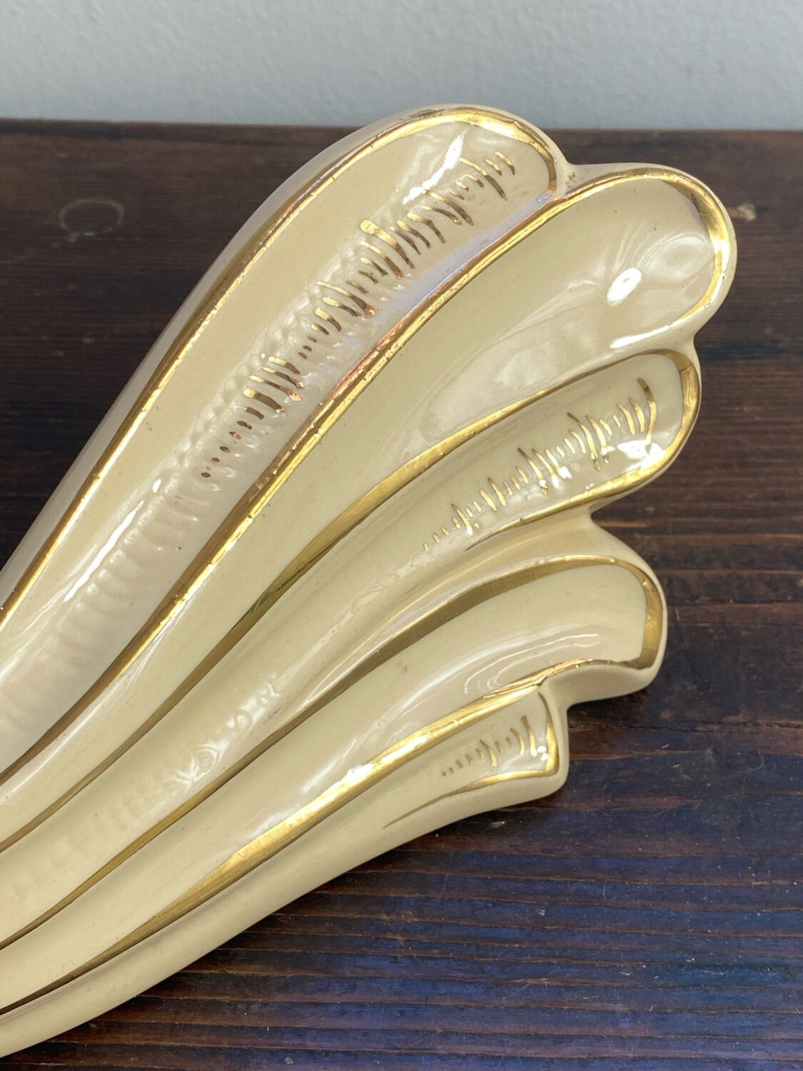 Art Deco ceramic wall light