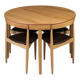 Dining Set in the Style of Hans Olsen, Danish Design, 1950s