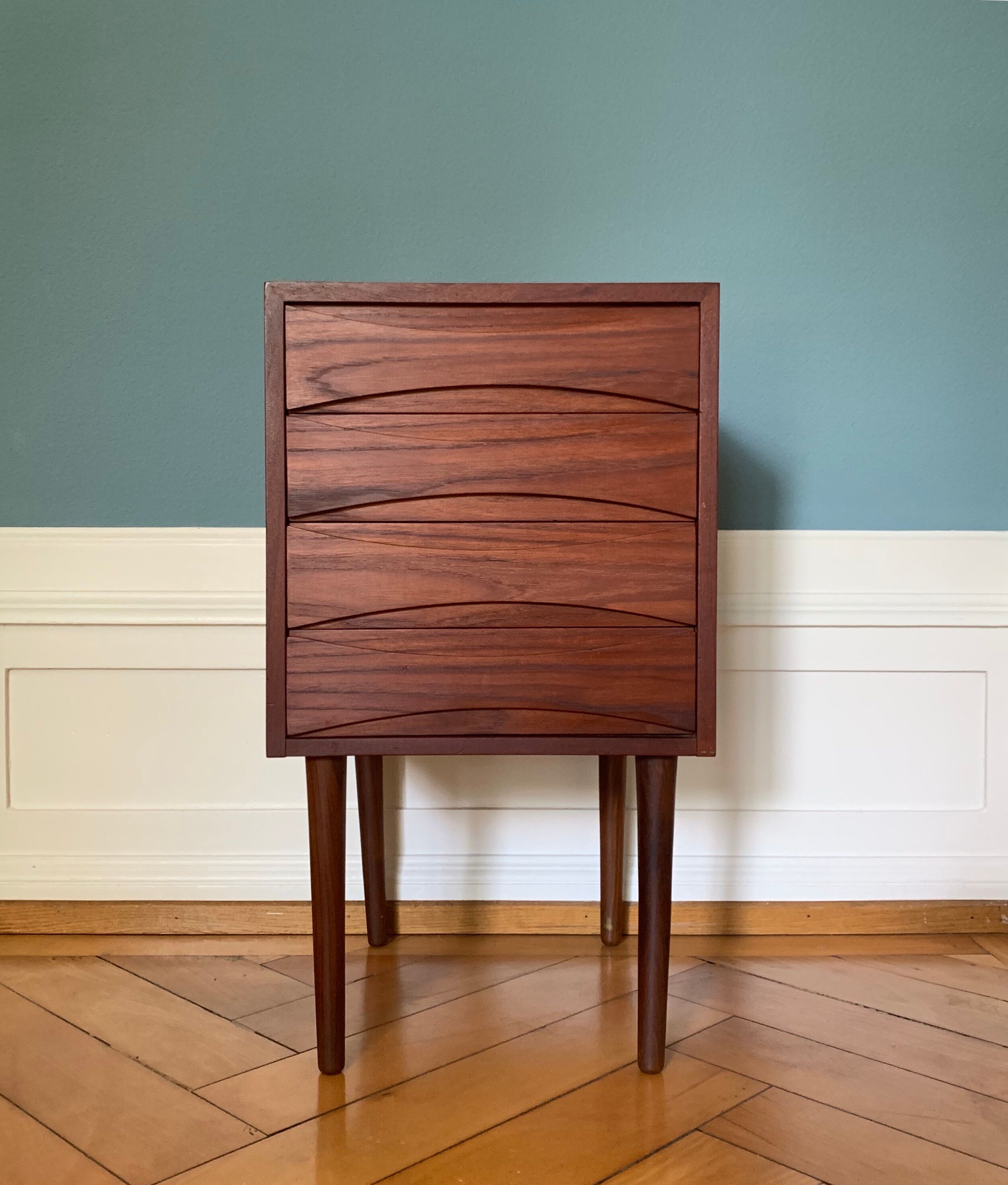 Danish MidCentury Teak Chest of Drawers by Arne Vodder