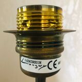 Ancienne lampe à poser émaux de Longwy