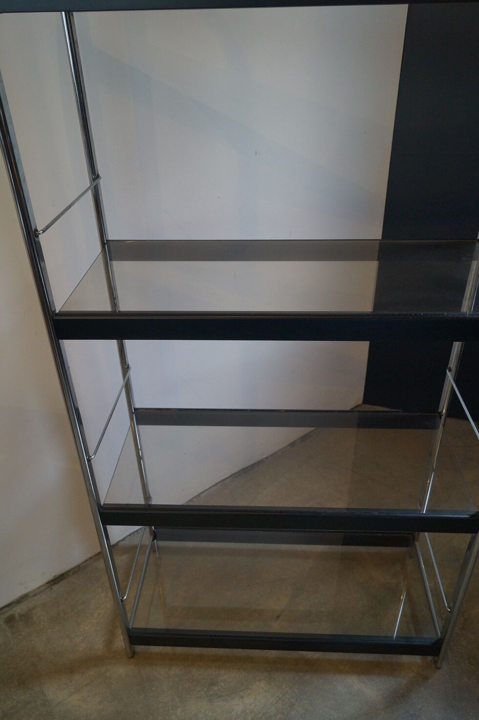 Bookcase 1970 chrome