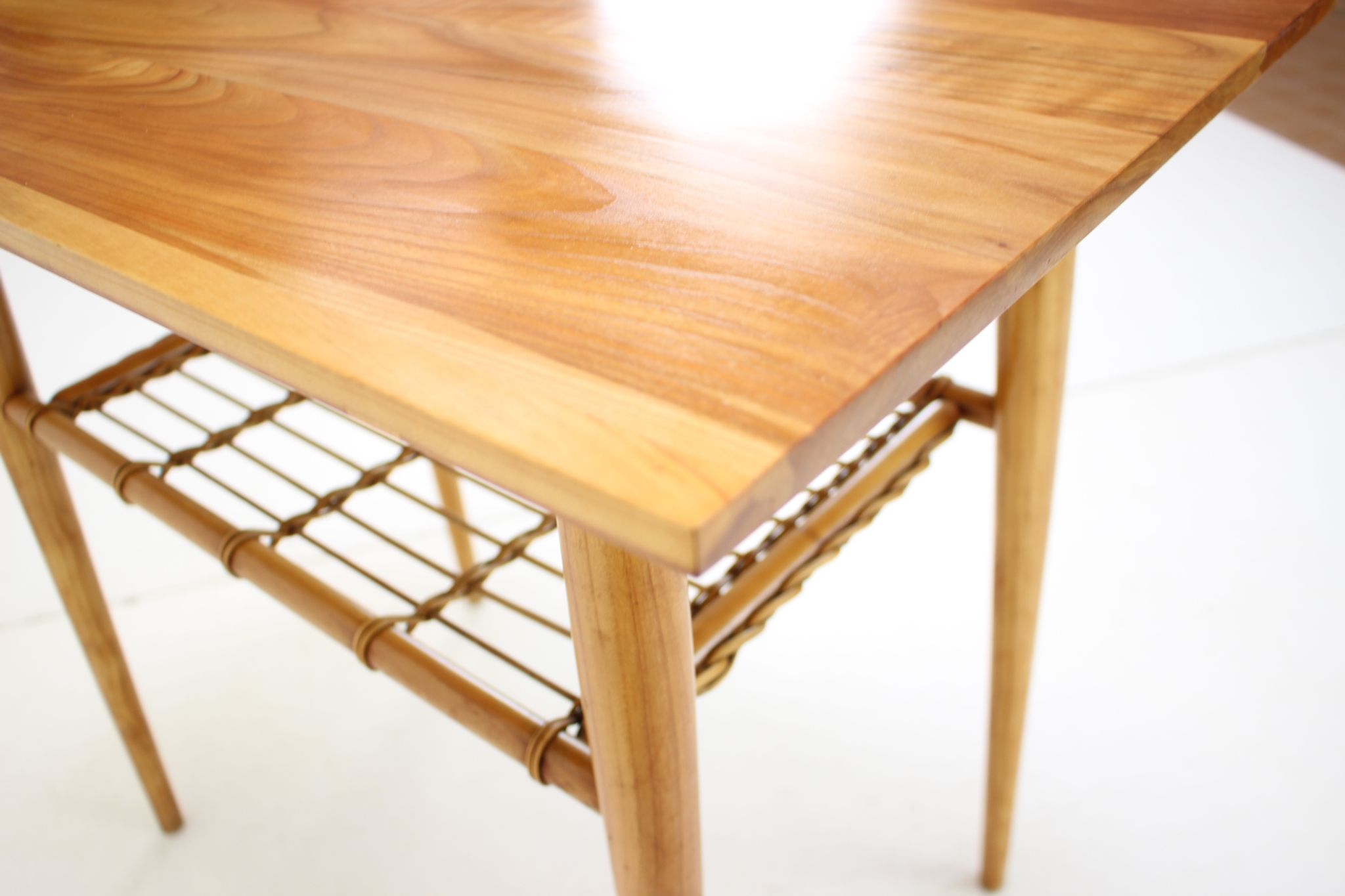 Mid-century solid wood table/ uluv, 1960's