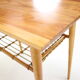 Mid-century solid wood table/ uluv, 1960's