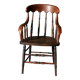 Fauteuil Windsor en bois tourné XXIXème