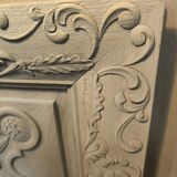 Huge sideboard, 1957, solid natural walnut