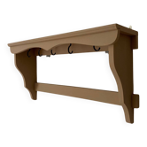 Antique wooden wall shelf