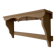 Antique wooden wall shelf