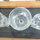 Set of tempered arques crystal glasses ecusson/vintage/36 pieces