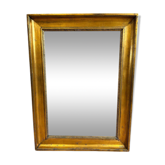 Miroir rectangulaire cadre doré - 446009