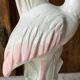Ceramic flamingo vase Italy 1980