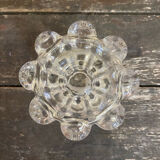 Series 3 Glass Moulded Candle Holders 1970s