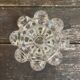 Series 3 Glass Moulded Candle Holders 1970s