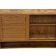 Vintage 1970s pinewood wall cabinet shelf wall unit