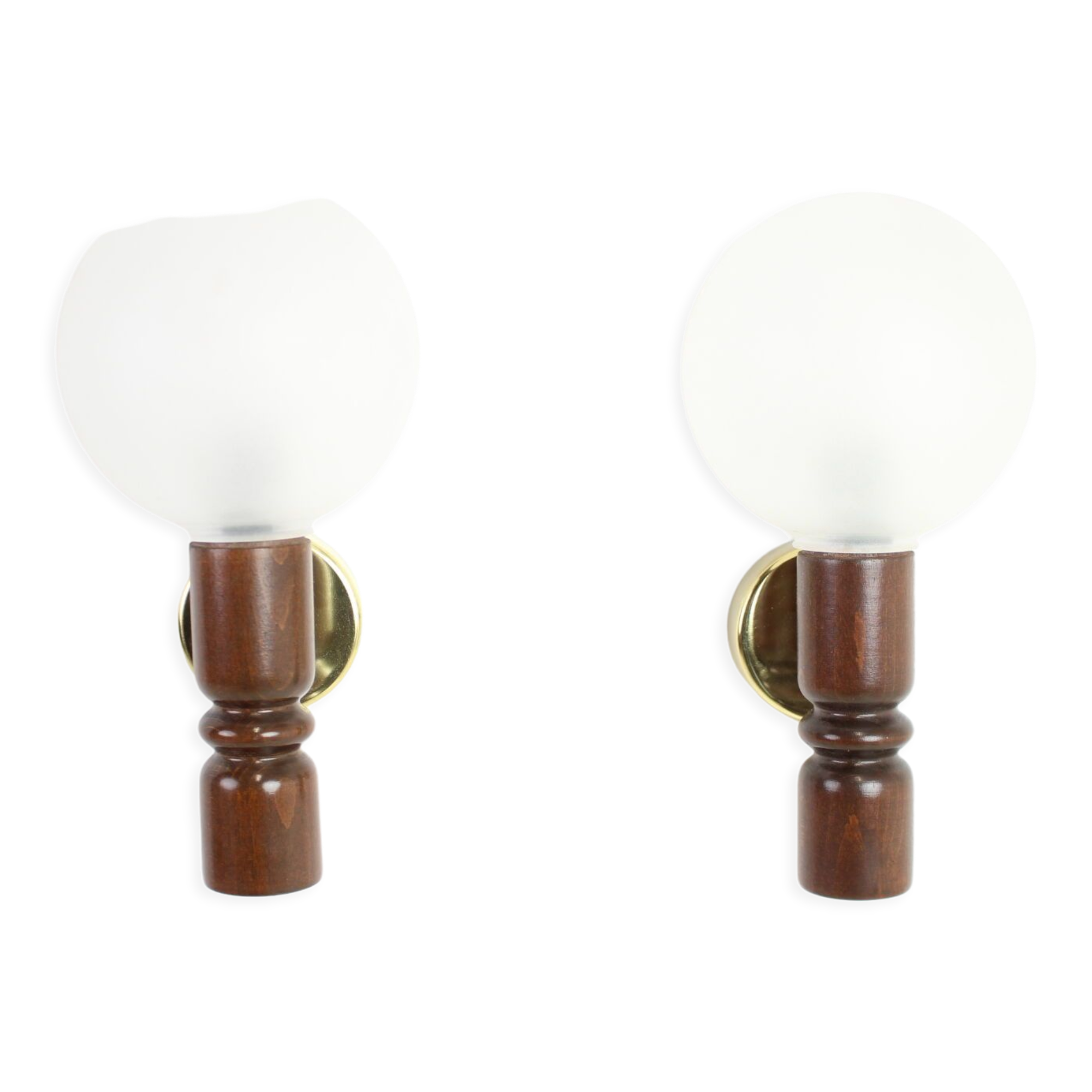 Mid-century wall lamps by pokrok zilina, 1970's