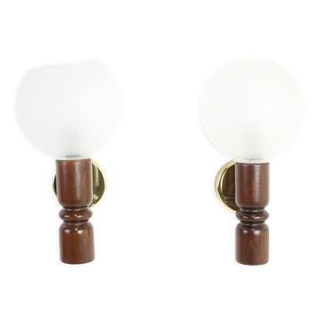 Mid-century wall lamps by pokrok zilina, 1970's