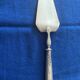 Silver metal pie server