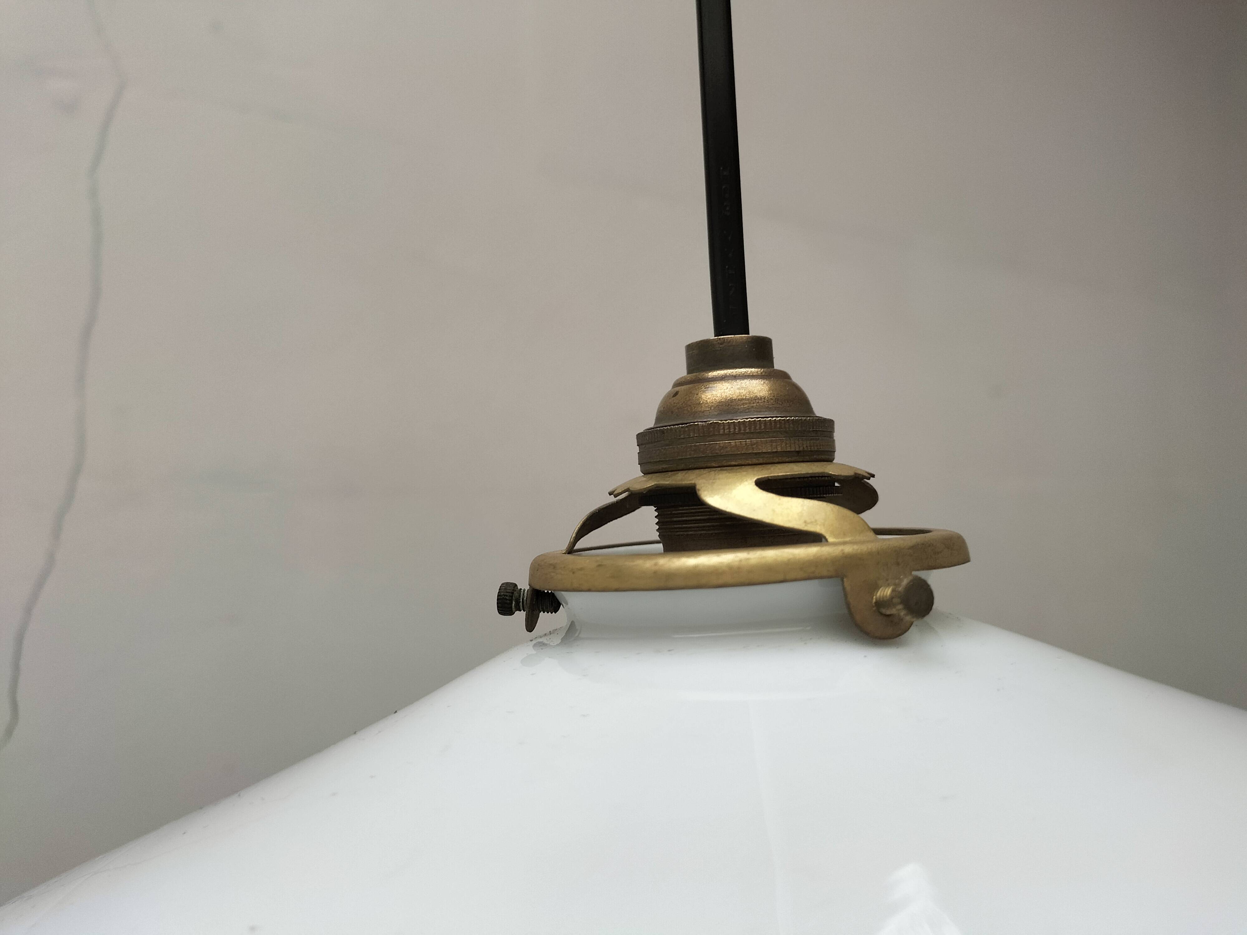 Opaline pendant light