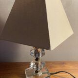 Glass foot lamp