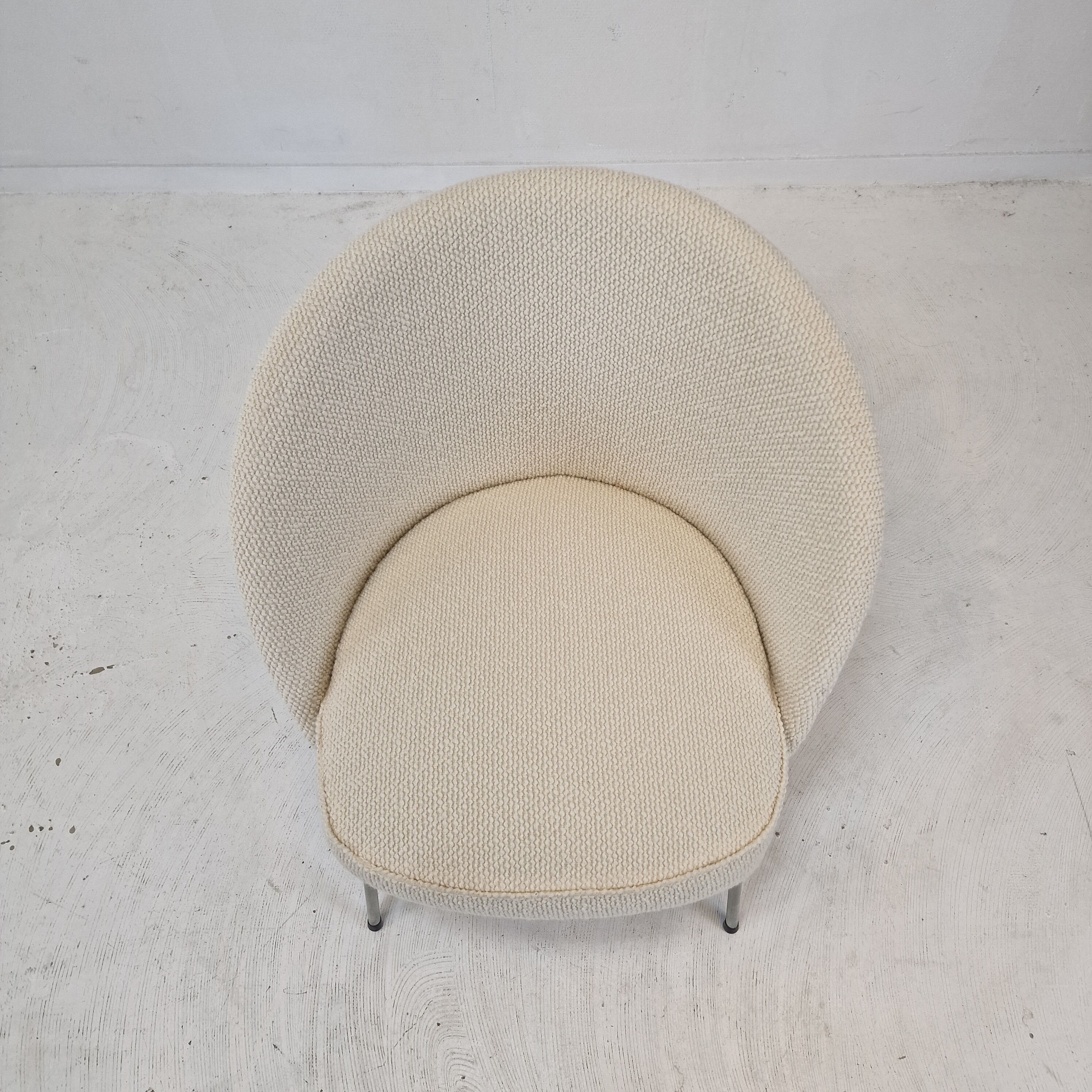Midcentury dutch cocktail or side chair, 1970s