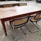 Table de ferme rustique en noyer -1m70