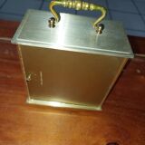 Pendule à poser junghans astra quartz en laiton