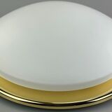 60s 70s Hustadt Leuchten Plafoniere ceiling lamp glass space age design