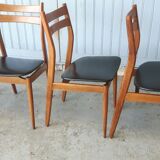 Lot de 4 chaises design scandinave