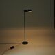 Lampe sur pied Haloprofil 878HR par Viktor Frauenknecht pour Swiss Lamps en noir