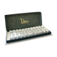 Series of 12 Daum crystal knife holders