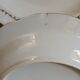 5 antique deep plates in porcelain