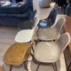 Lot of 6 Eames chairs from the 60s (4 colours) genuine fibreglass + new legs.
