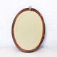 Very rare mirror Napoleon III with jewelry wear hooks  16x22cm