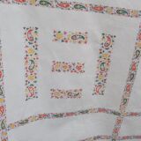 Cashmere pattern tablecloth - vintage