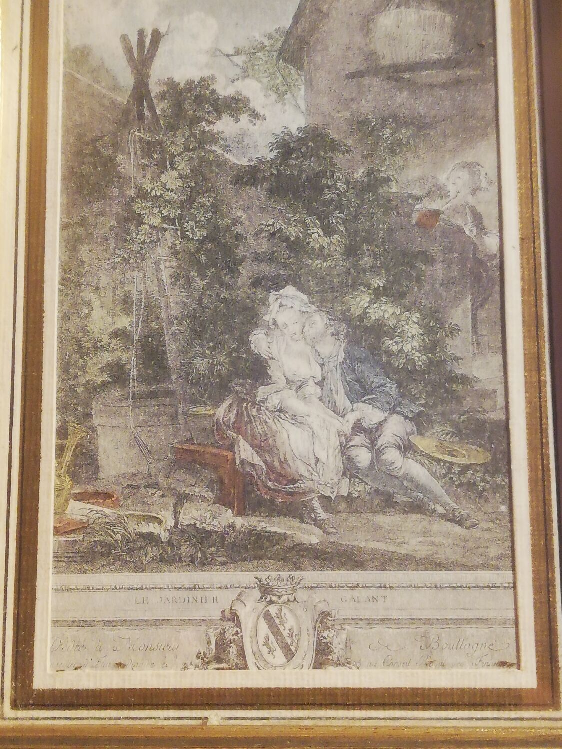 Pair of 18th century paintings