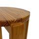 Mid century pinewood stool, 1960s minimalistic design