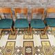 Set of 4 Scandinavian teak chairs by LÜBKE 1960