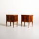 Pair of bedside tables attributable to Paolo Buffa for La PM Cantù