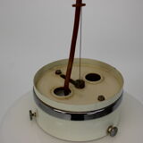 Midcentury Glass Pedant by Napako, 1960s