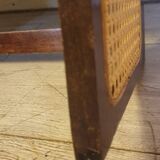 Pair of foldable cane bookcases