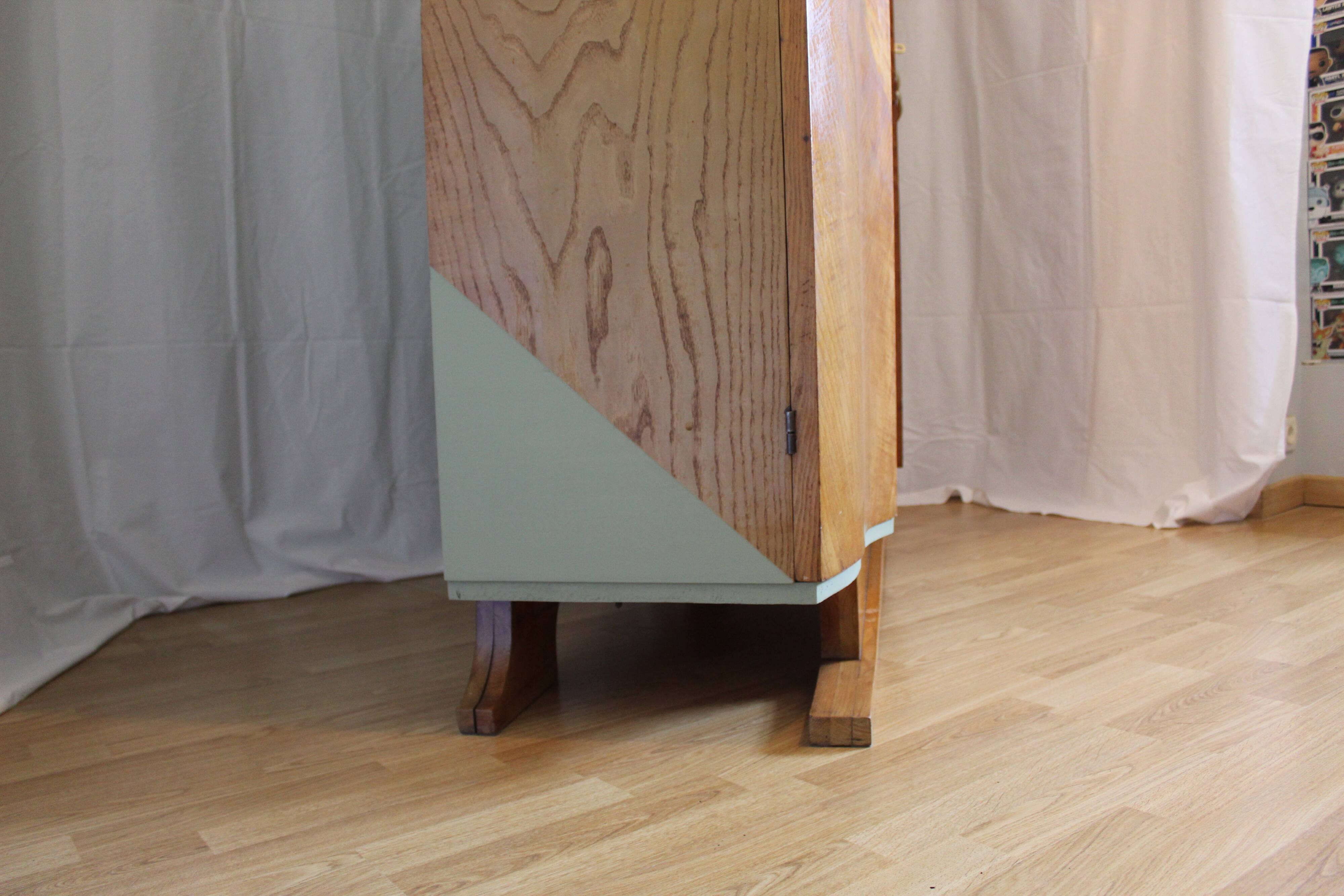 Modernized vintage cabinet