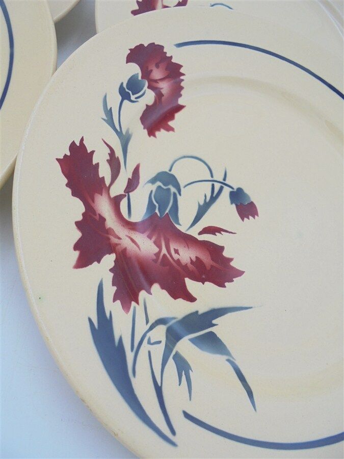 Series 6 plates Lunéville