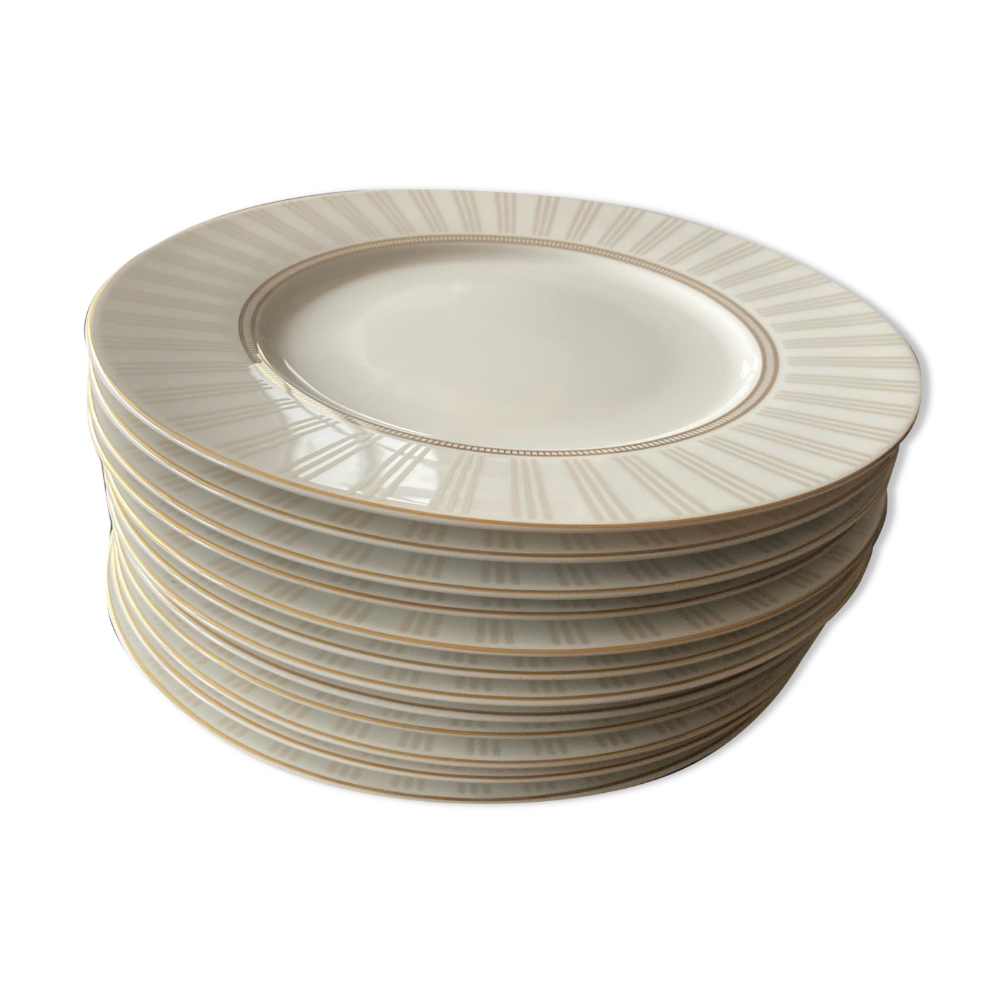 Guy Degrenne porcelain plates