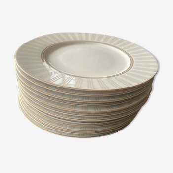 Guy Degrenne porcelain plates