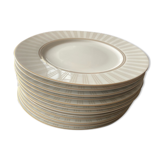 Guy Degrenne porcelain plates