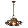 Lampe à suspension vintage en fer forgé, années 1930