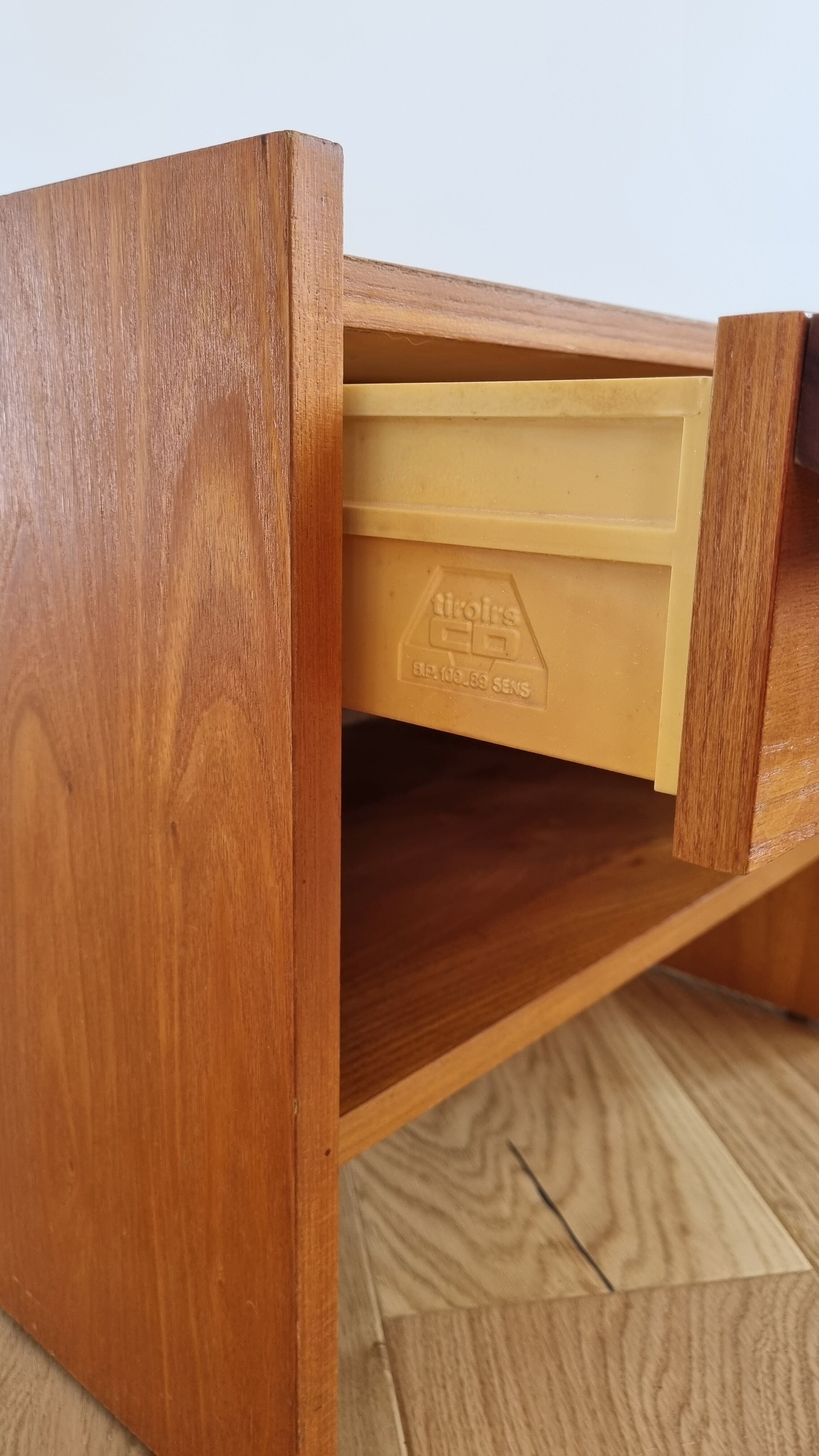 Vintage Scandinavian bedside